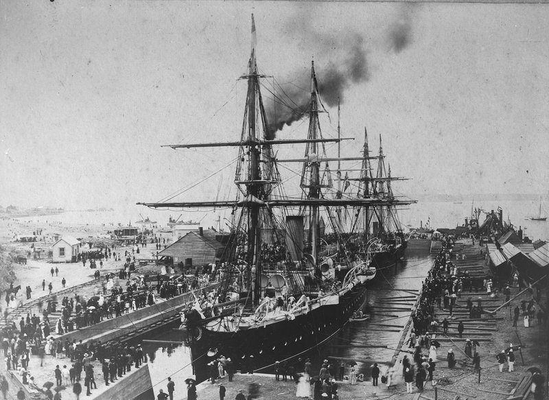 Calliope Graving dock opening