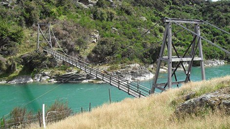 Horseshoe Bend Suspension Bridge 1